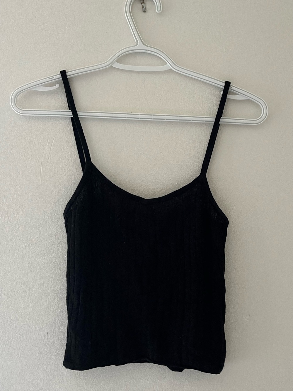 black urban outfitters knit tank/cami